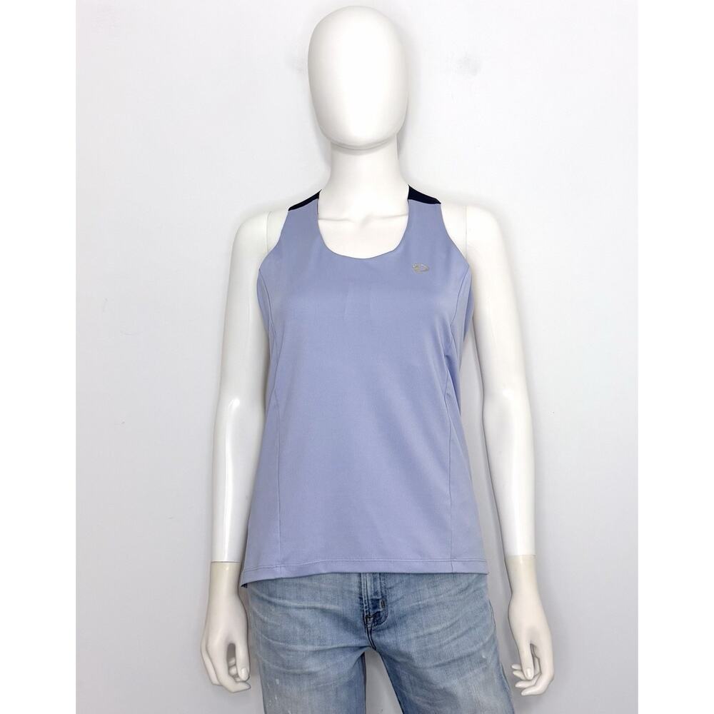 Pearl Izumi Symphony Womens Tank Top L Lavender Pockets Racerback Breathable